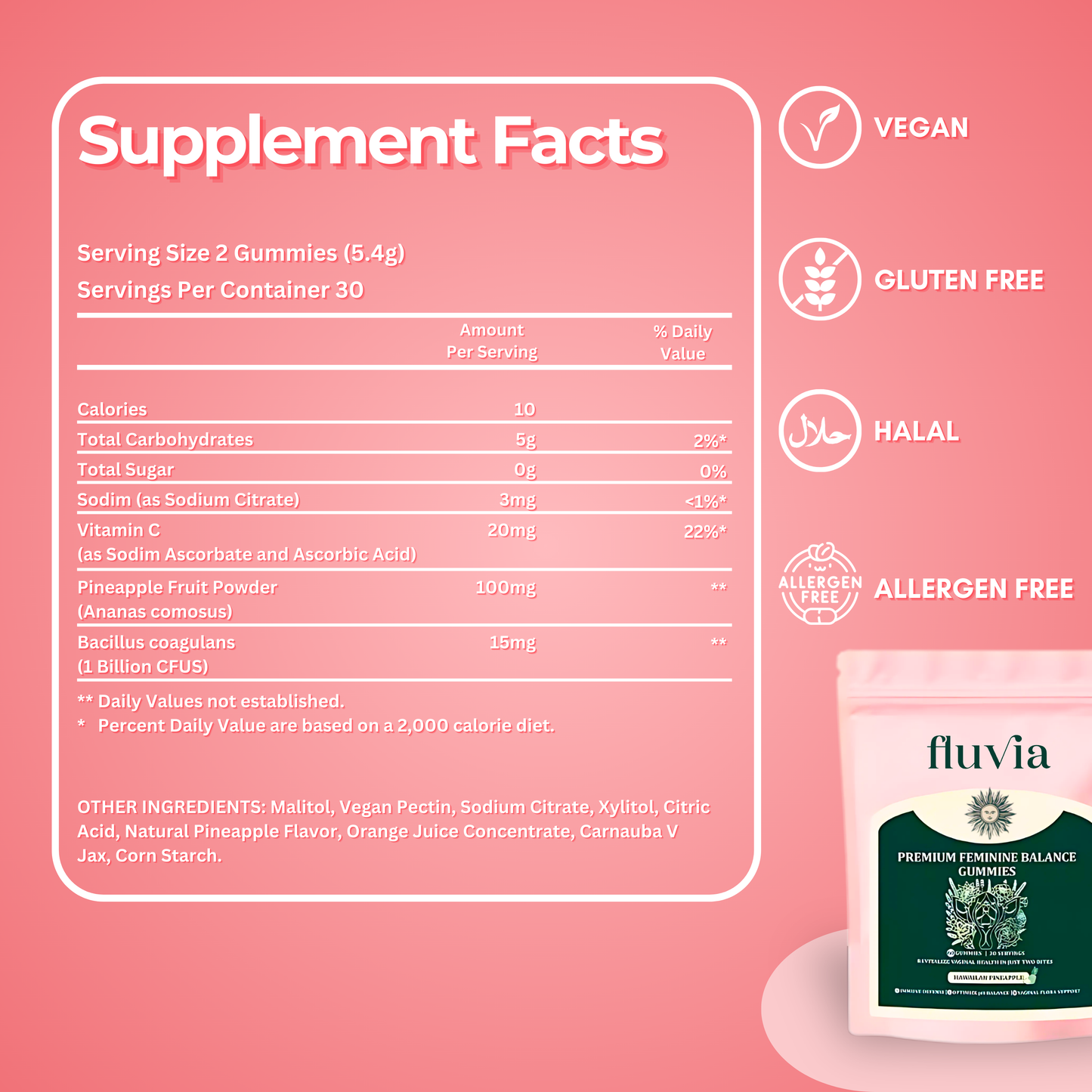 Fluvia™ - Feminine Balance Gummies