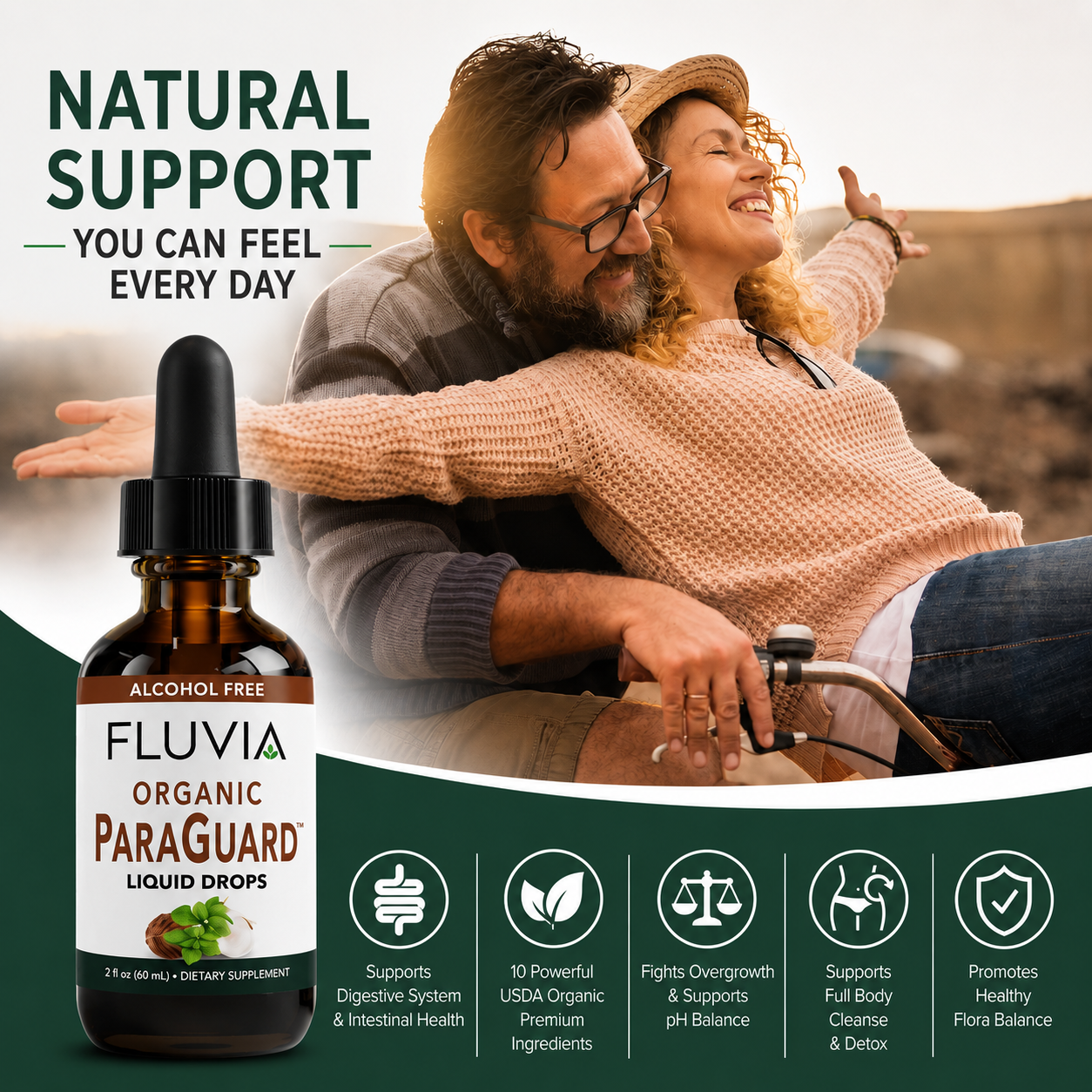 Fluvia® Organic ParaGuard Liquid Drops