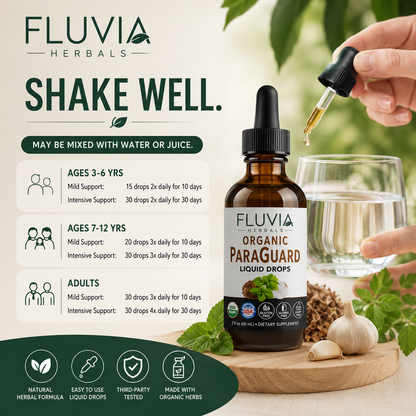 Fluvia® Organic ParaGuard Liquid Drops
