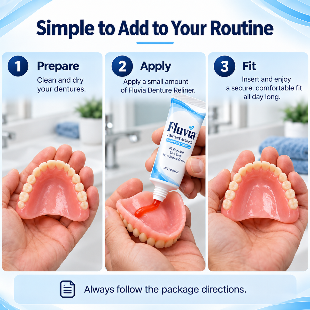 Fluvia Dental Reliner