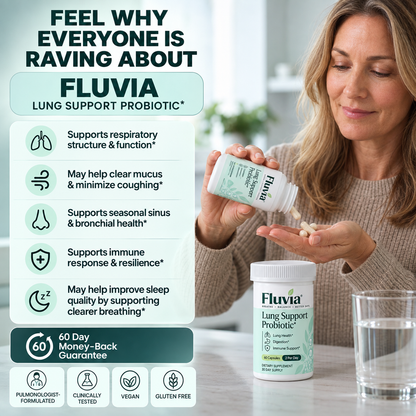 Fluvia® Lung Support Probiotic Supplement