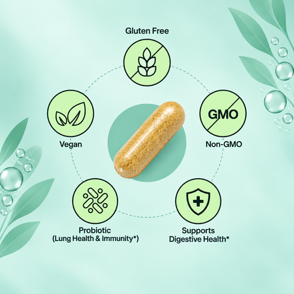 Fluvia® Lung Support Probiotic Supplement