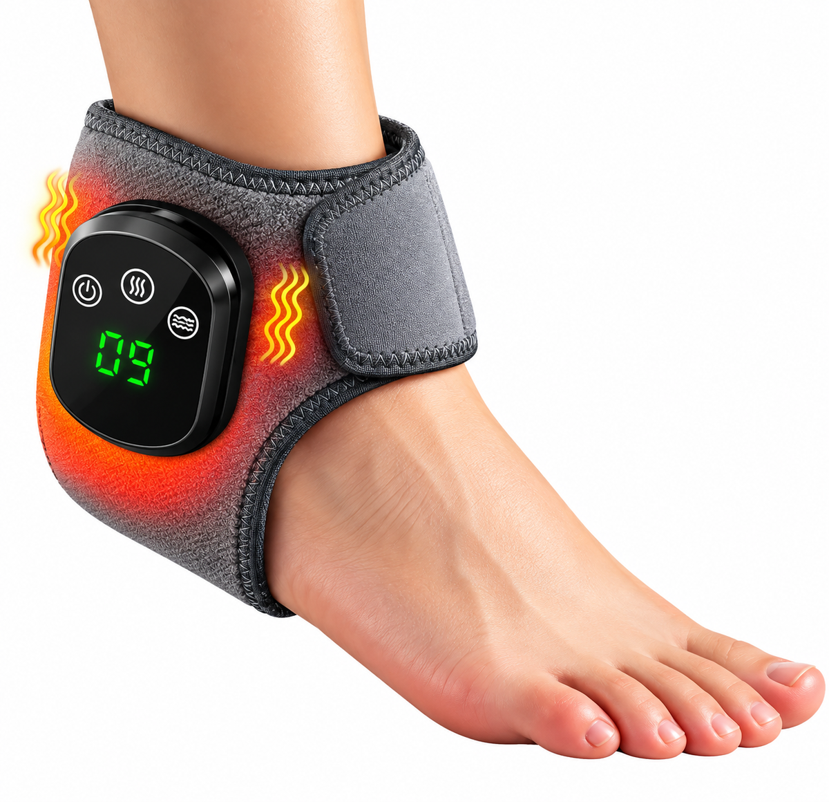 Fluvia™ Heated Ankle Massager