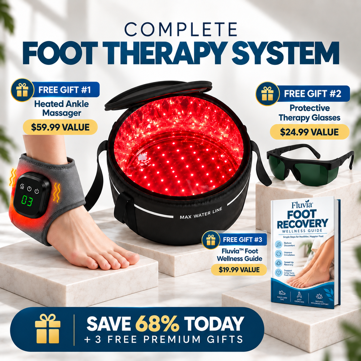 Fluvia™ Red Light Hydrotherapy