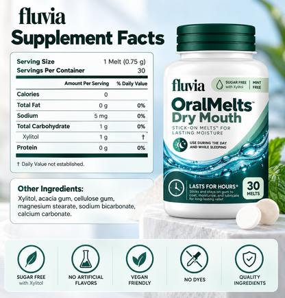 Fluvia™ OralMelts for Dry Mouth Relief