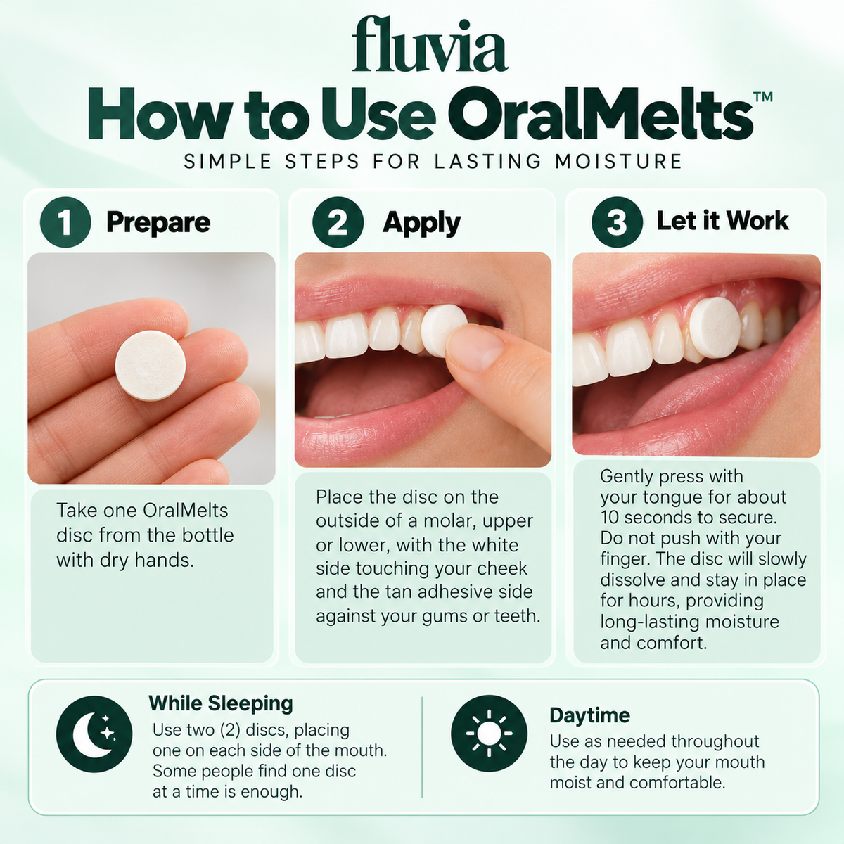 Fluvia™ OralMelts for Dry Mouth Relief