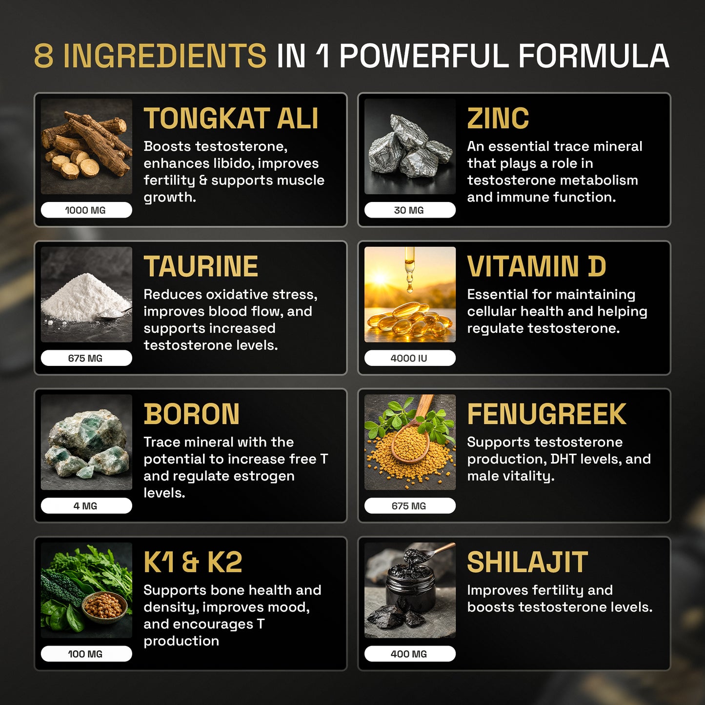 Valkenridge® Natural Testosterone Support