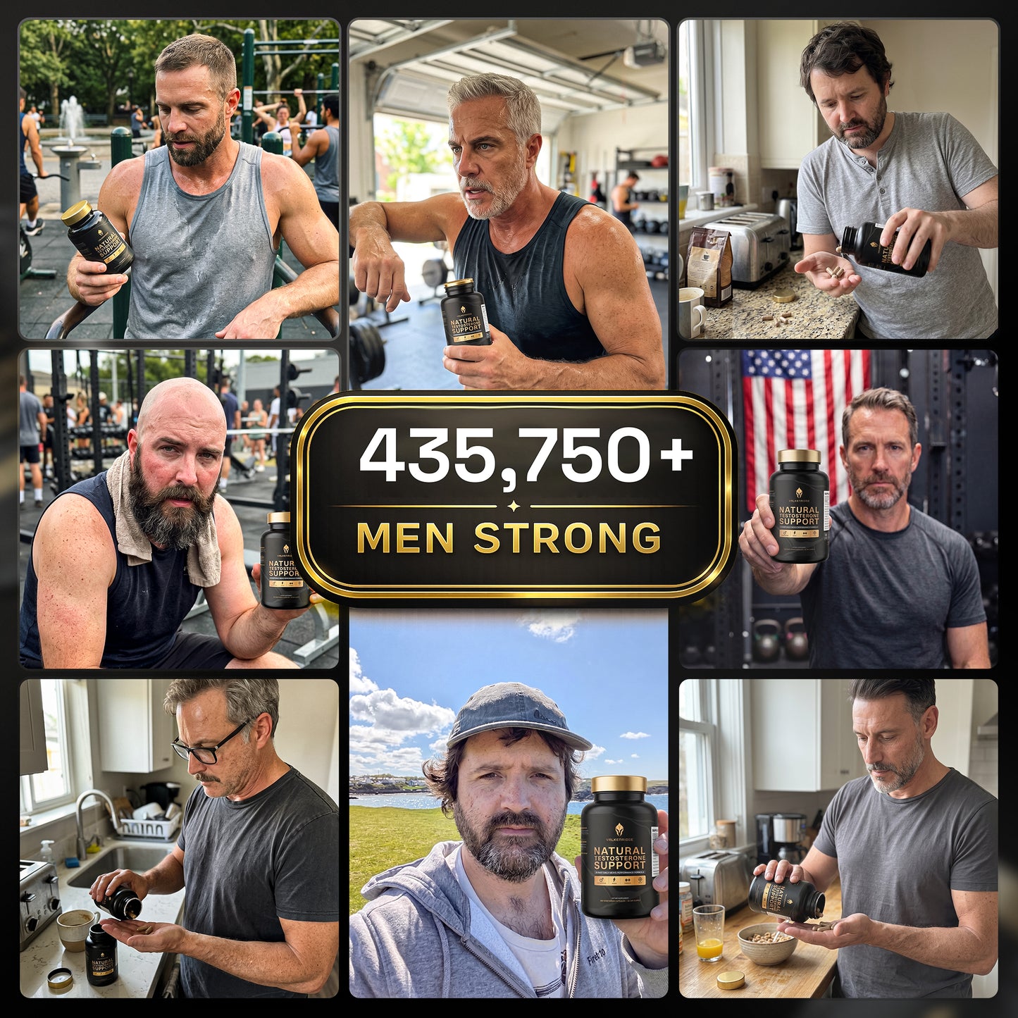 Valkenridge® Natural Testosterone Support